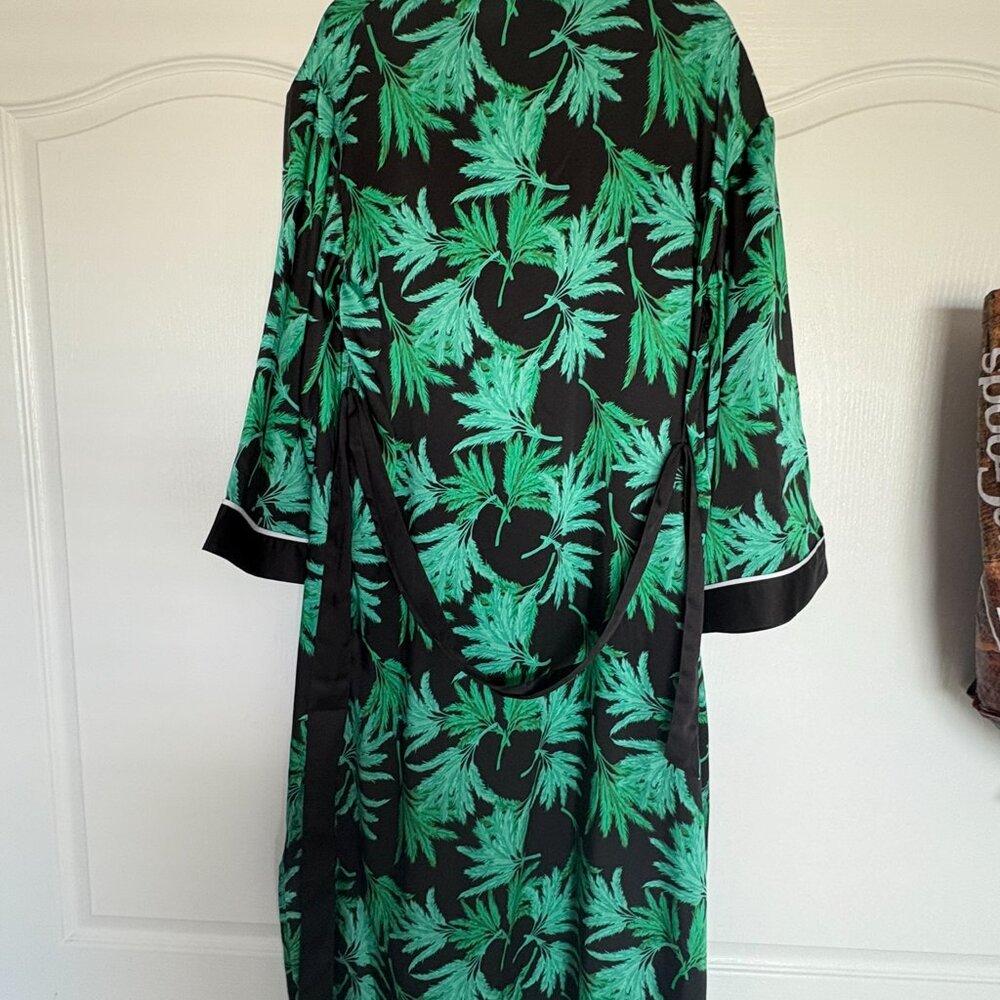 Fe Noel x Target Women's Feathered Palm Print Kimono Sz S - Picture 2 of 4